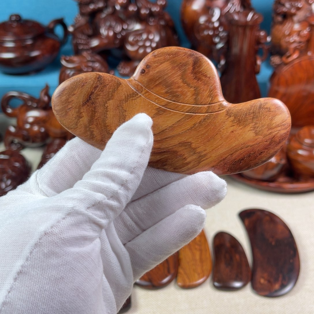 黄花梨/降香黄檀把件刮板