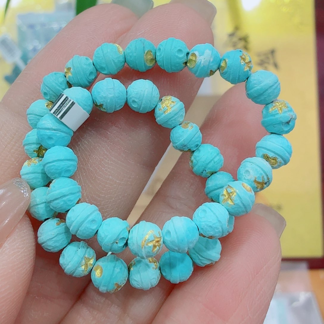 未镶嵌绿松石珠宝奇石