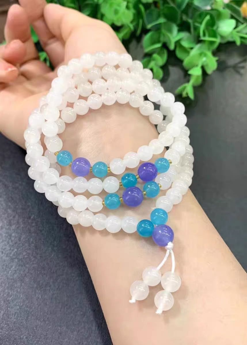【工厂补贴】新疆金丝玉多圈手串6mm时尚  多样性发其一【C18】
