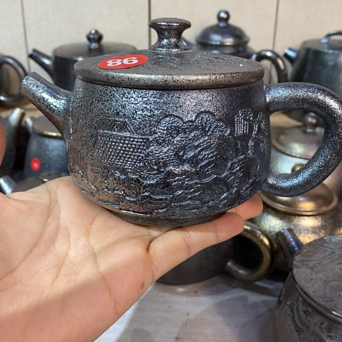 J***_云南建水紫陶柴烧壶