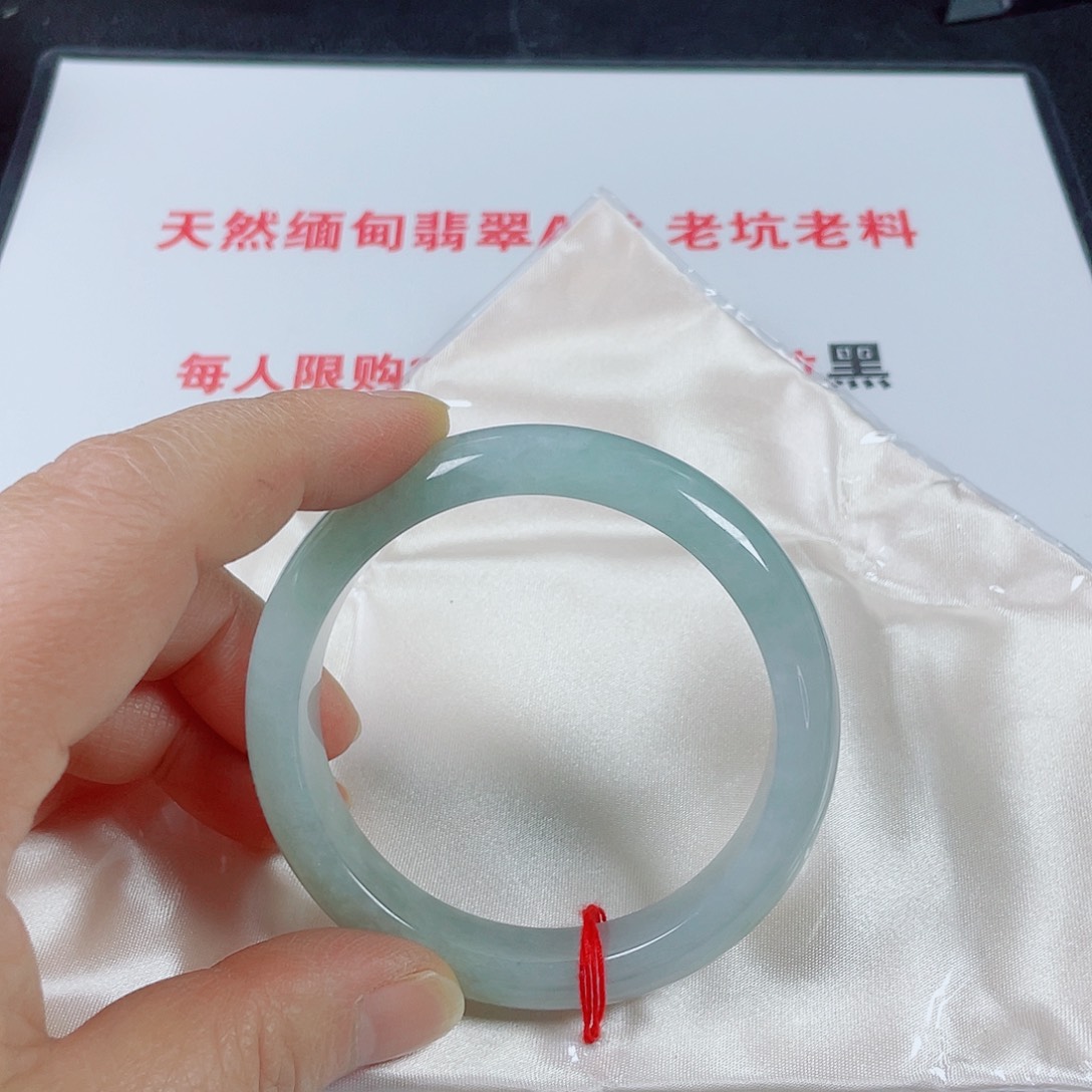 翡翠未镶嵌手镯天然翡翠手镯57