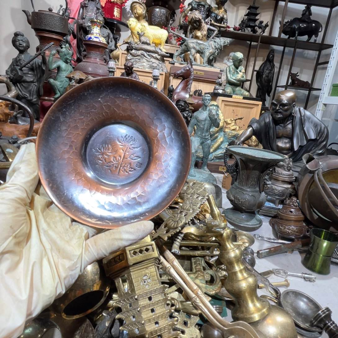 大阪回流铜器摆件