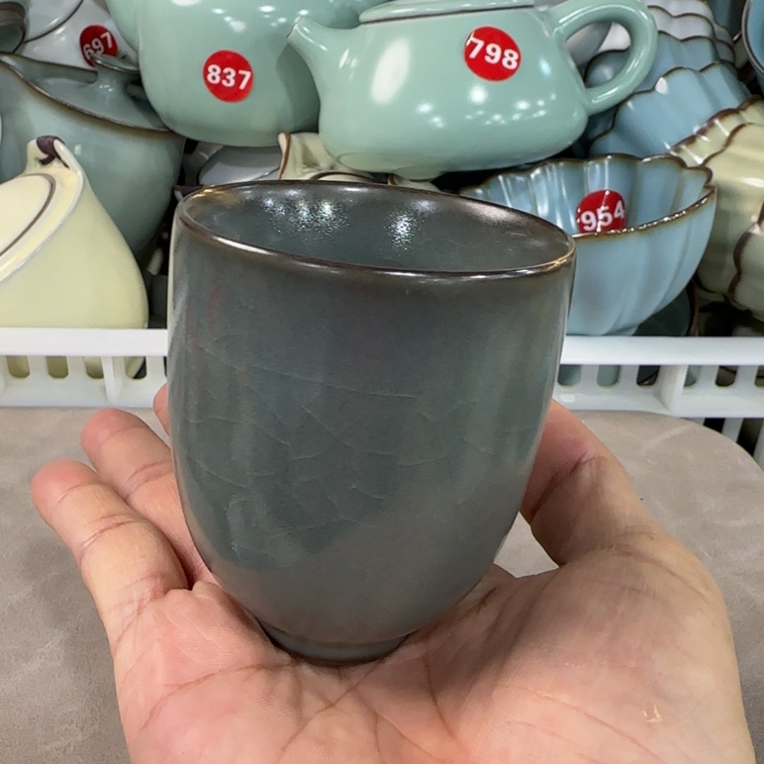 瓷片开播浮力，小微瑕！