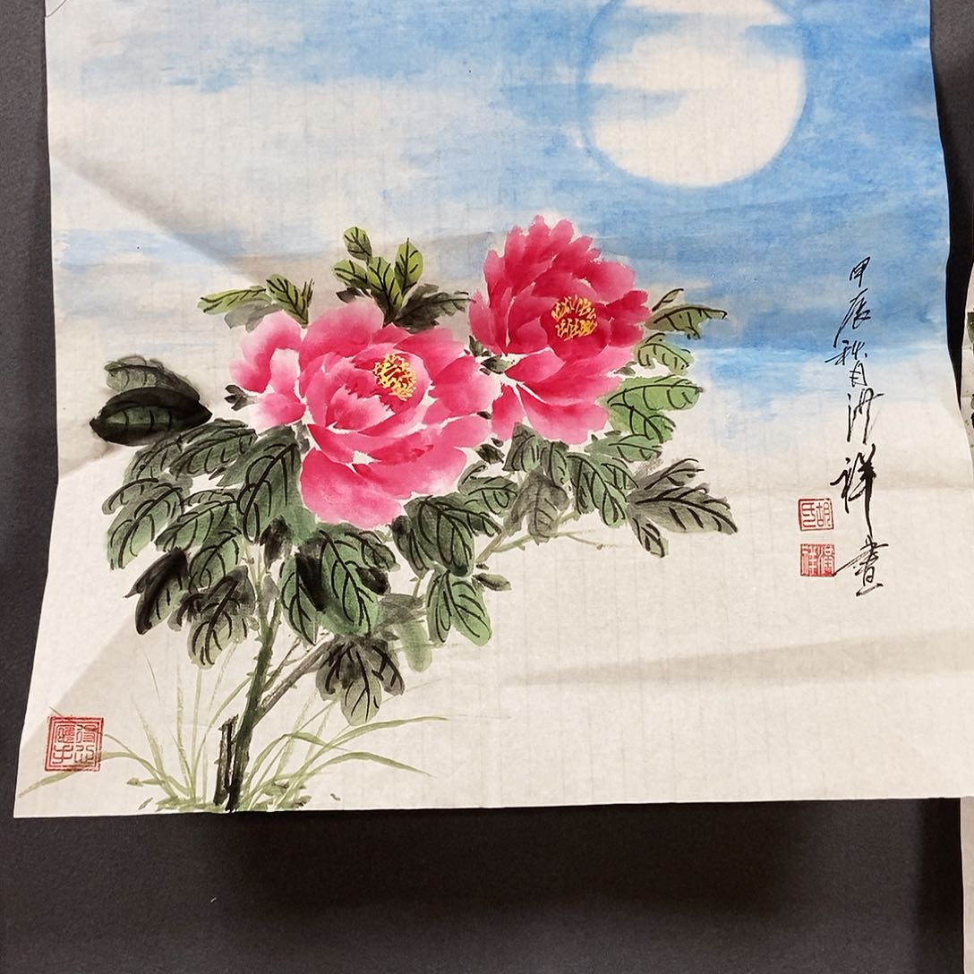 版画平价书画胡红祥50/50