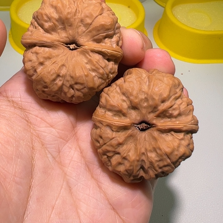 把件文玩核桃边39肚42蛤蟆头