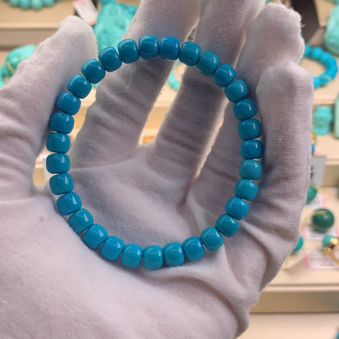 绿松石珠宝奇石未镶嵌T***-