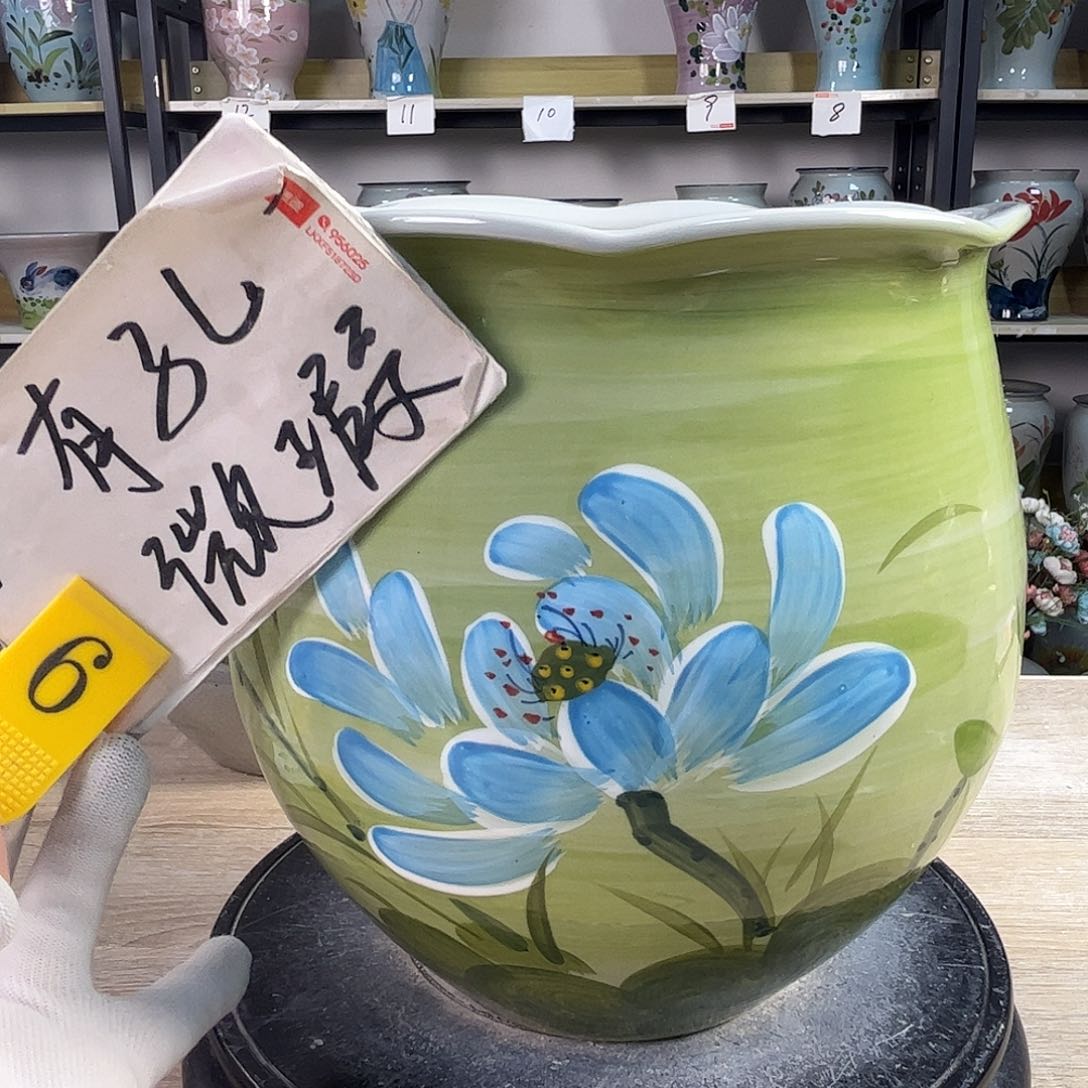 罐1tc景德镇陶瓷花盆