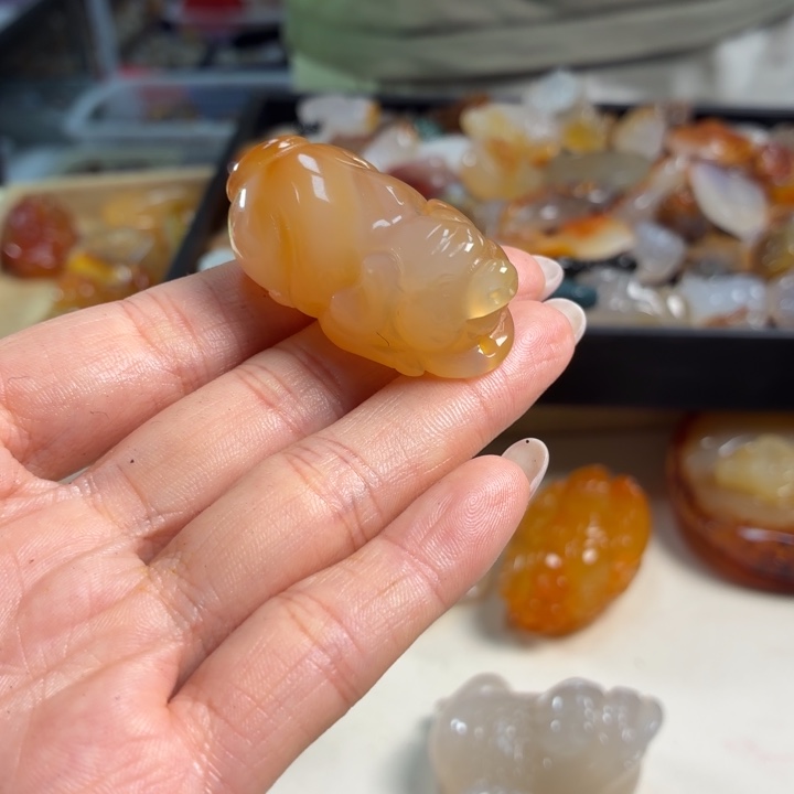 未镶嵌吊坠(不含链)玛瑙/玉髓