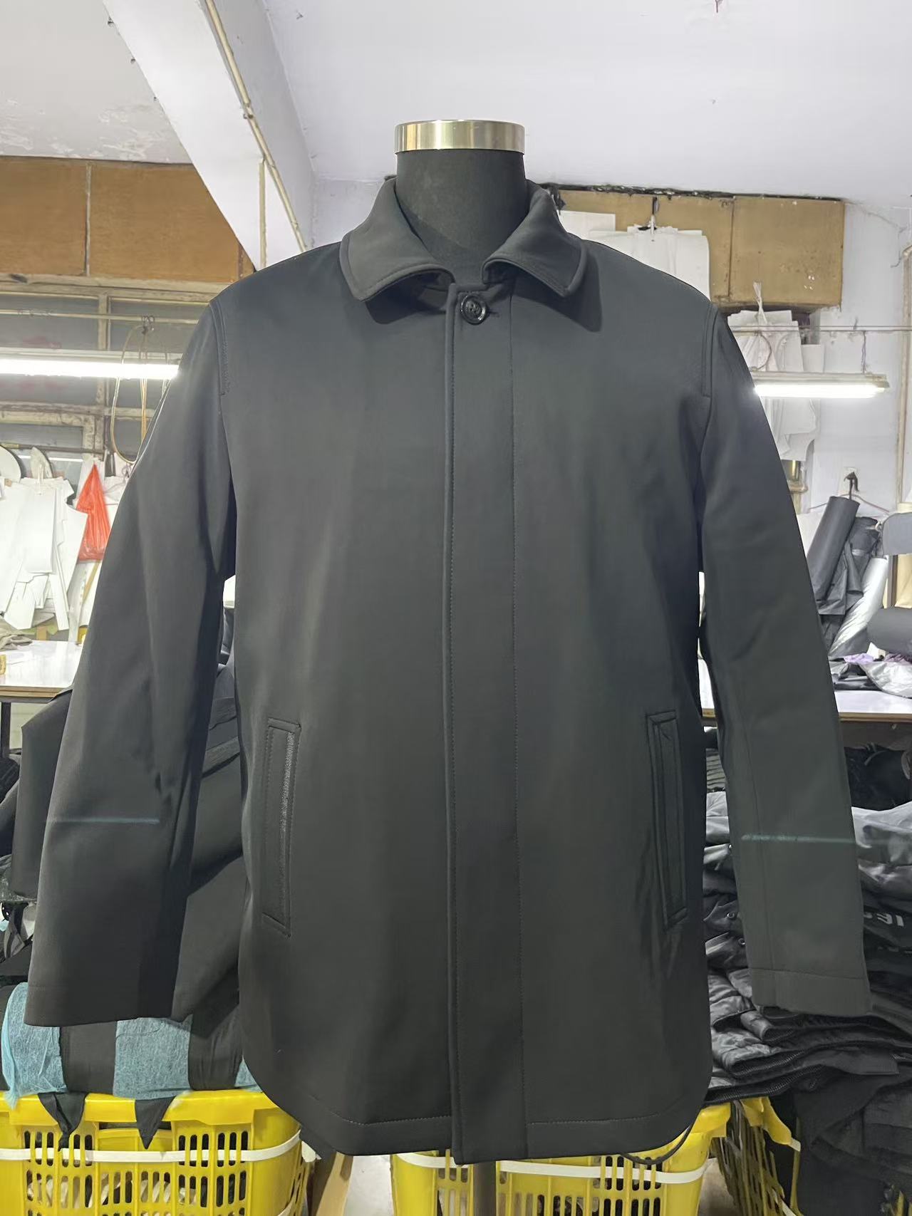 断码 清仓 冬季保暖派克服外套常规款加厚中老年爸爸款