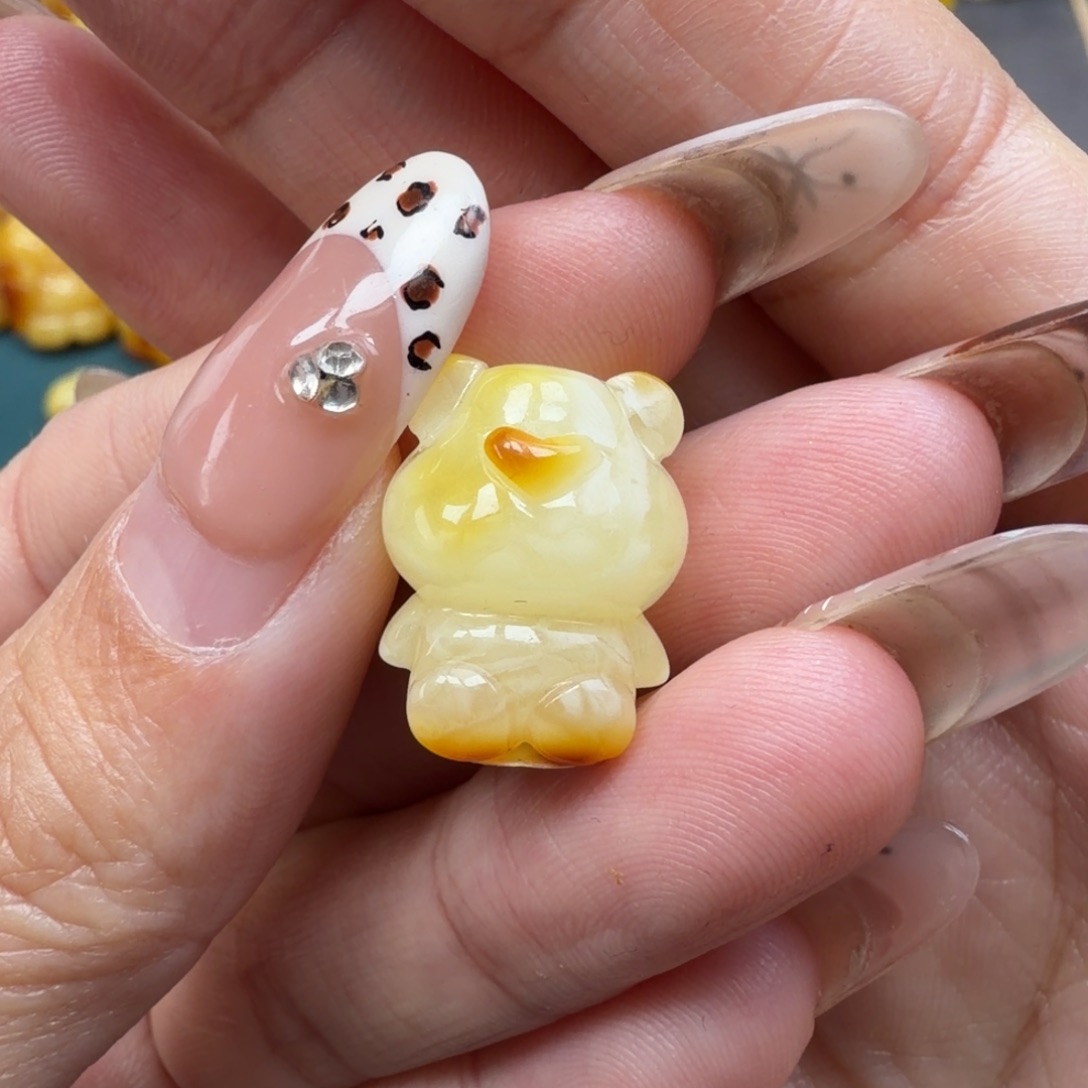 琥珀未镶嵌裸石蜜蜡