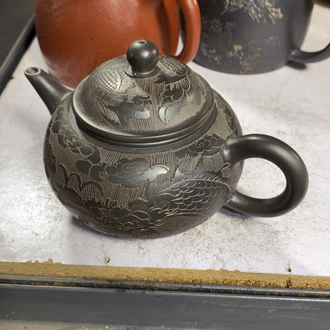 茶壶紫砂原矿手工125