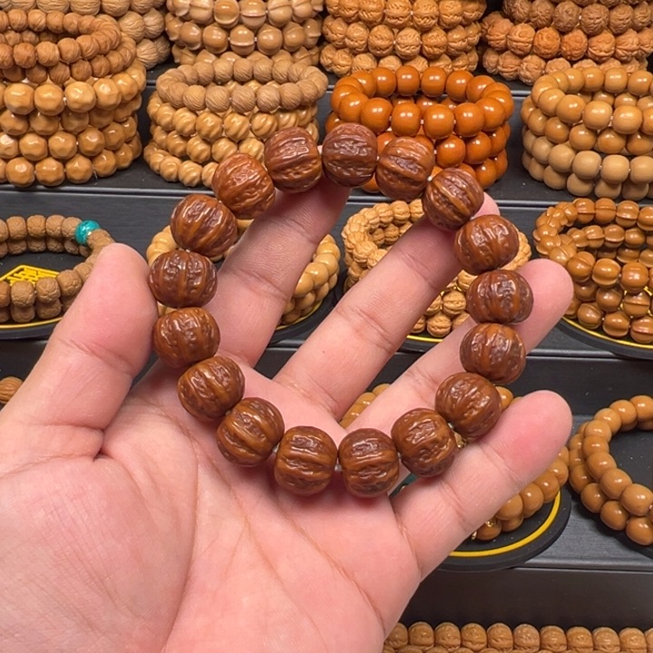 猴头核桃手串?****京八棱（不退不换）