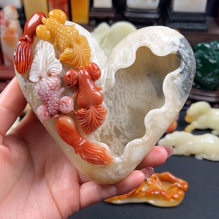 寿山石老性芙蓉石