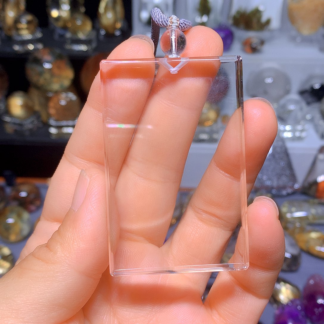 水晶吊坠未镶嵌天然水晶