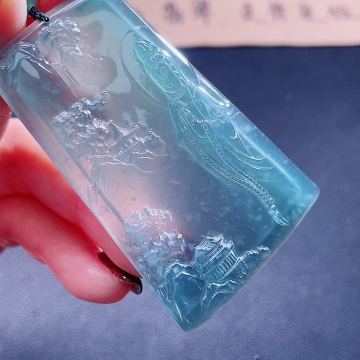 翡翠吊坠(不含链)未镶嵌