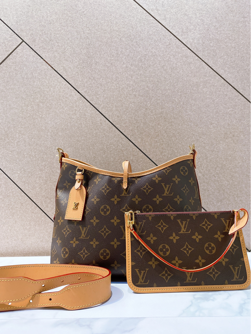 95新 LouisVuitton/路易威登 帝爵倩姐直播专享/carryall单肩包