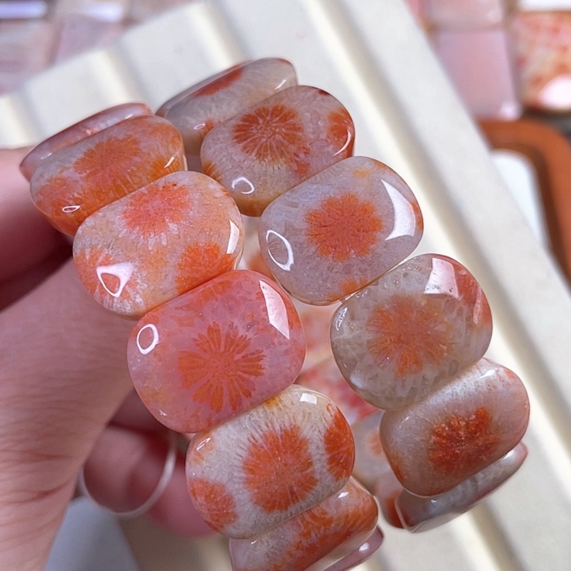 【闪购商品】硅化玉手串未镶嵌