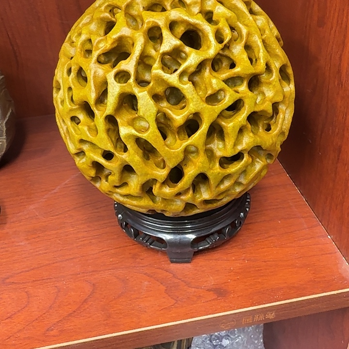 仙***山石材龟纹石，玲珑石