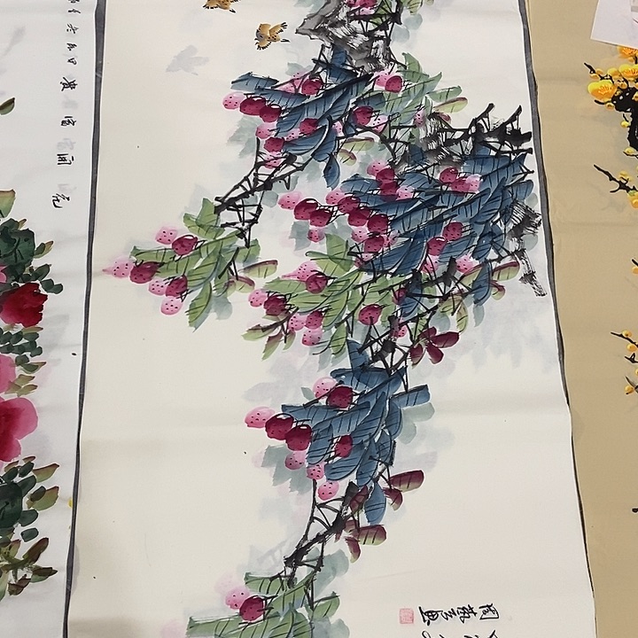 三个张画廊直播间！