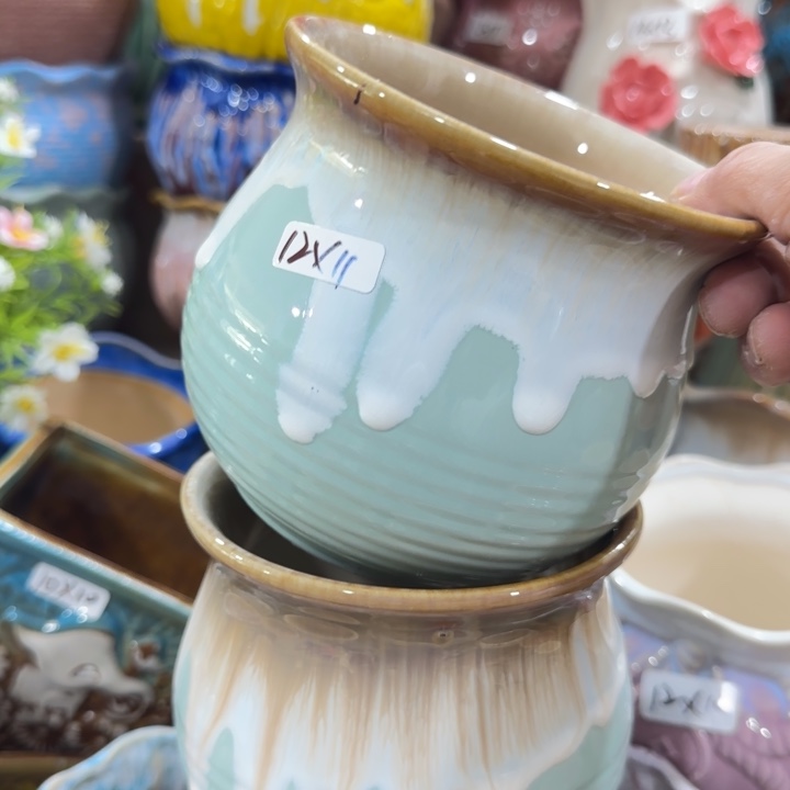 凑9块包邮，有孔，花盆