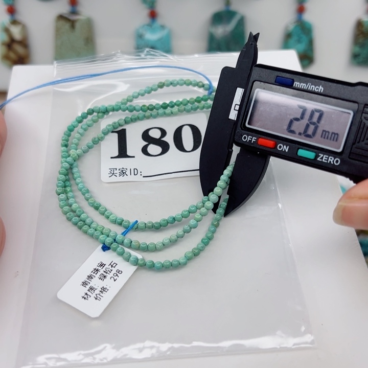 绿松石颈饰未镶嵌