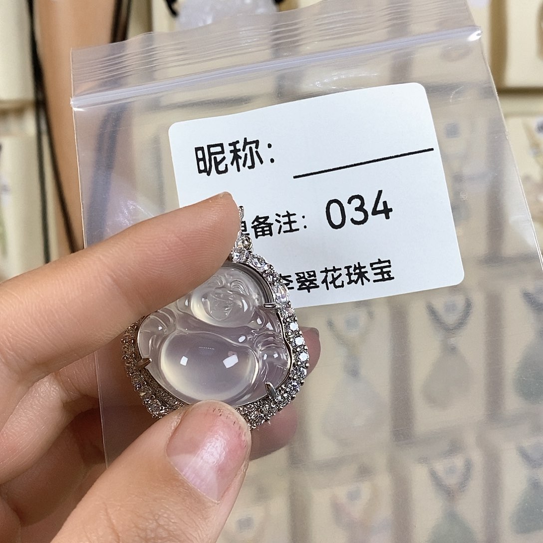 玛瑙/玉髓颈饰钛钢S*