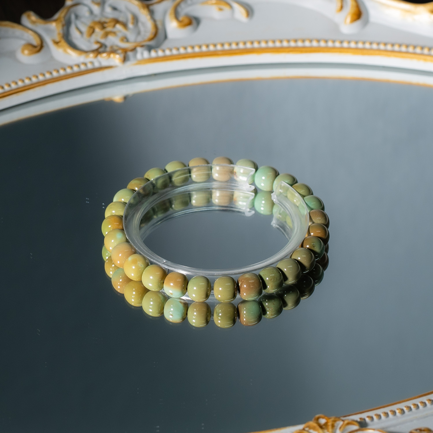 【世间臻宝】绿松老型手串/多样性发一件/SQ87/15g+-