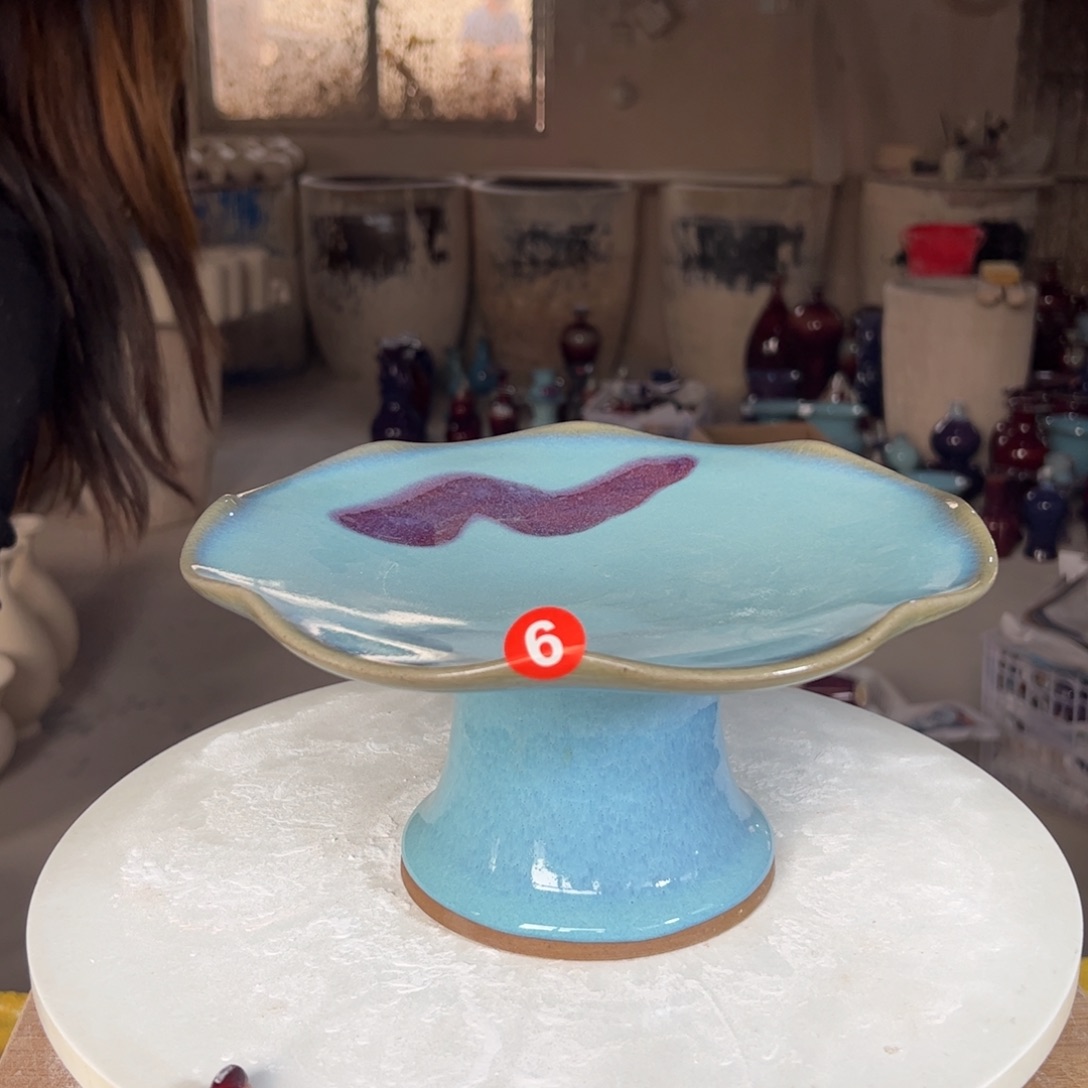 摆件郑家钧窑摆件微