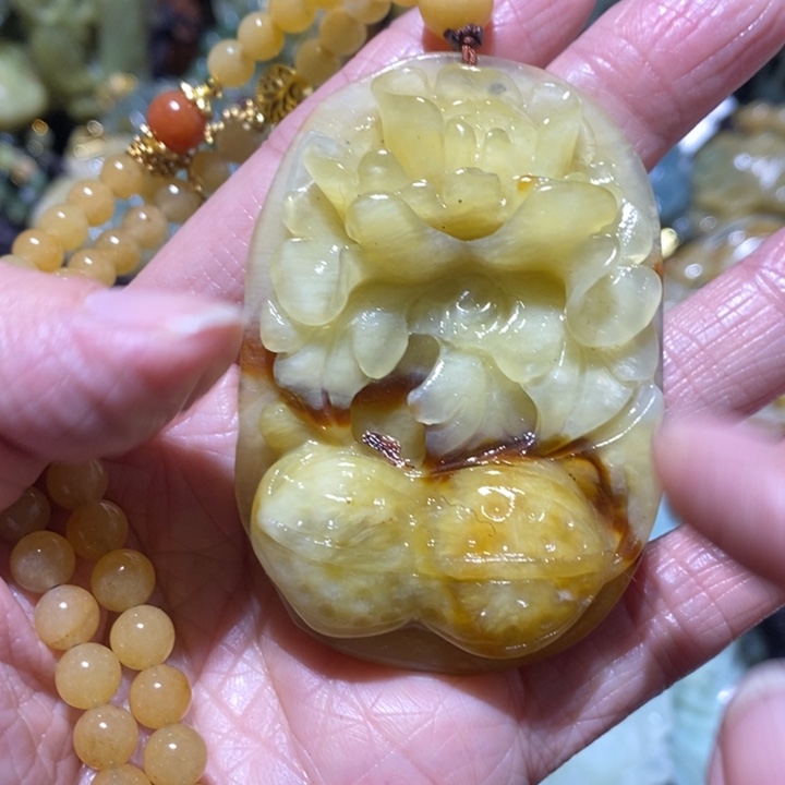 岫玉岫玉吊坠未镶嵌