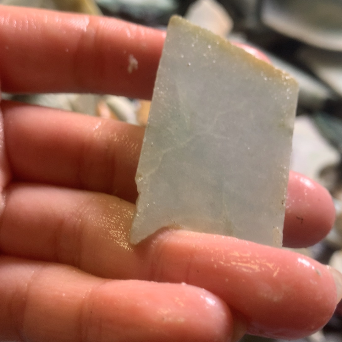 翡翠颈饰未镶嵌缅甸翡翠