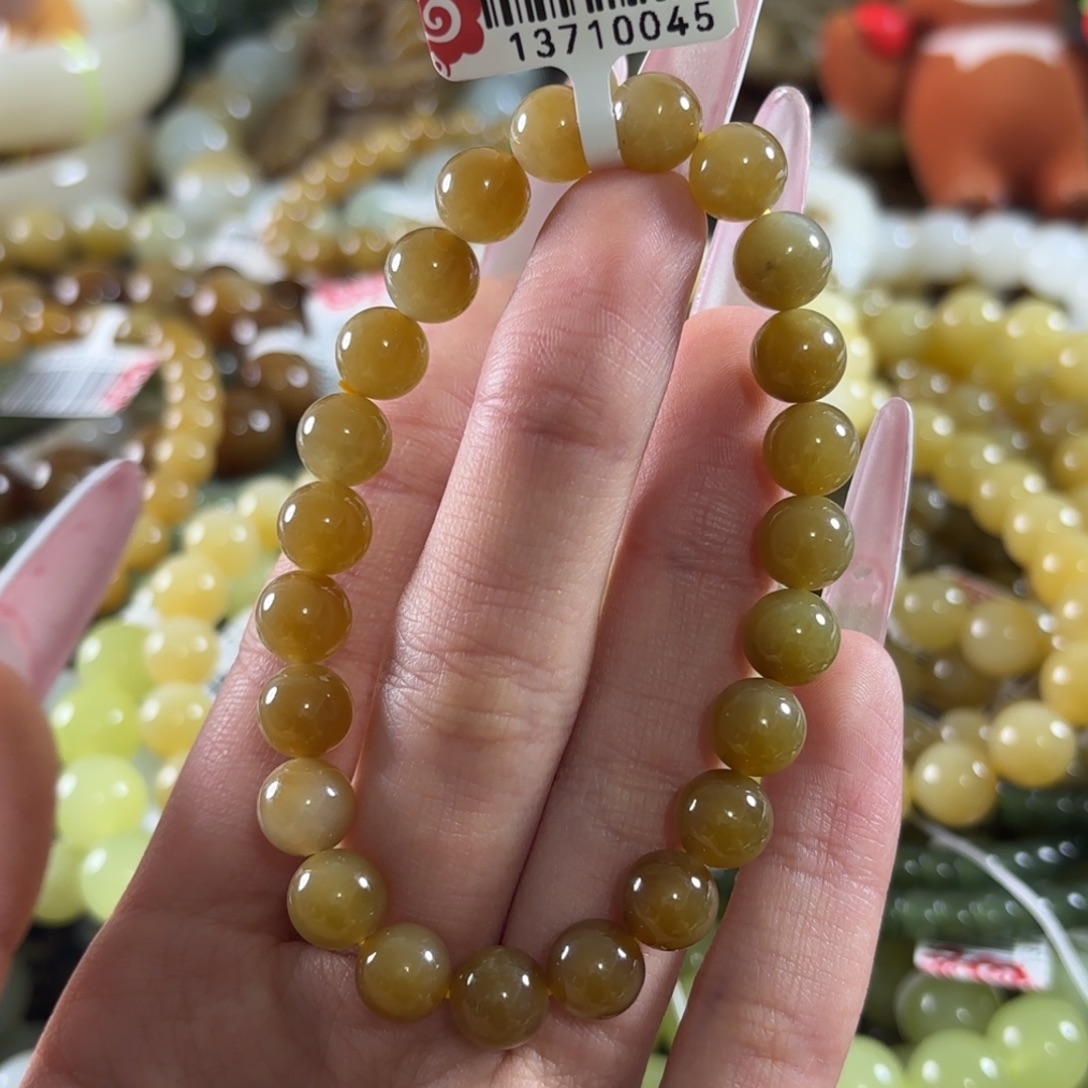 和田玉未镶嵌手链488