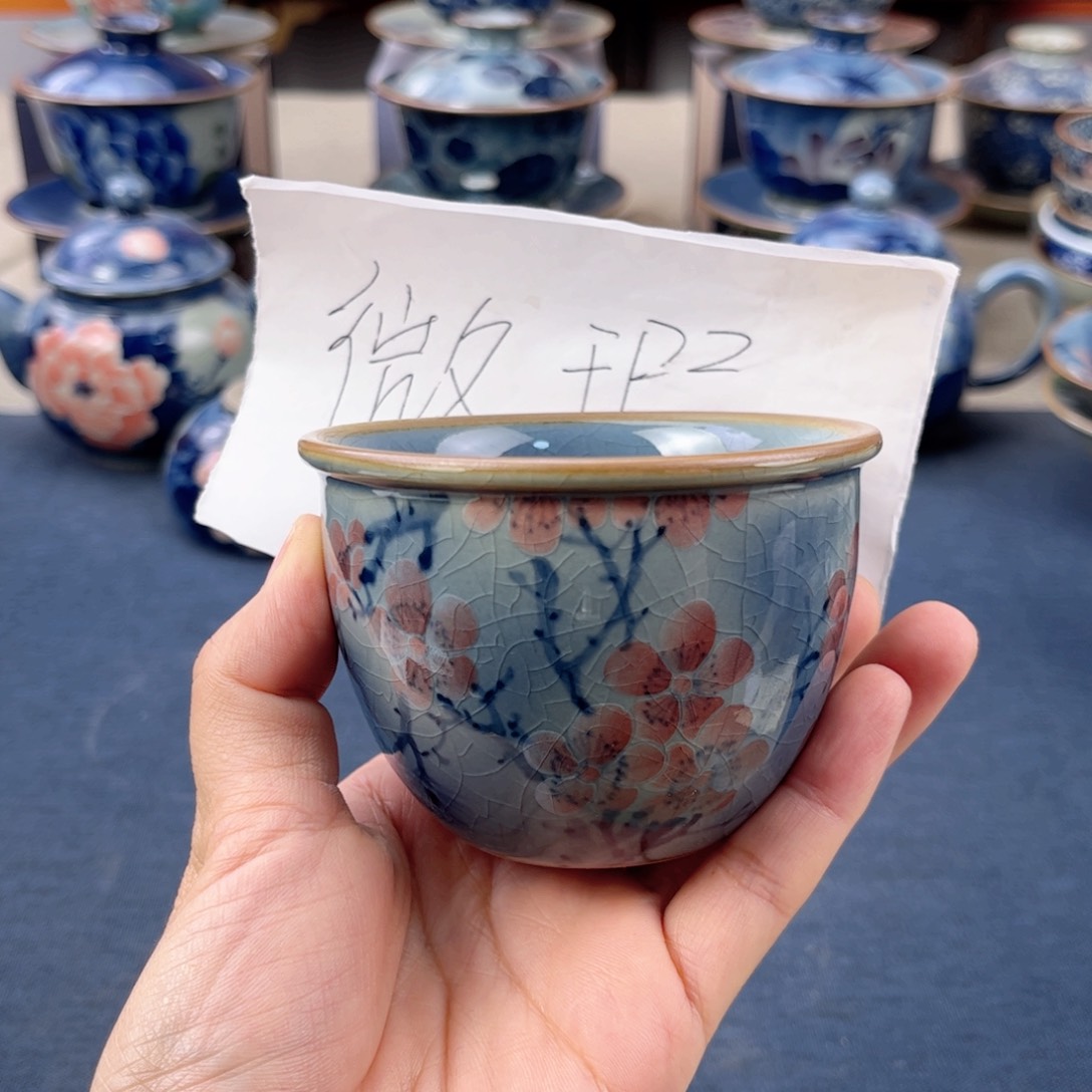 杯景德镇手绘手工茶具