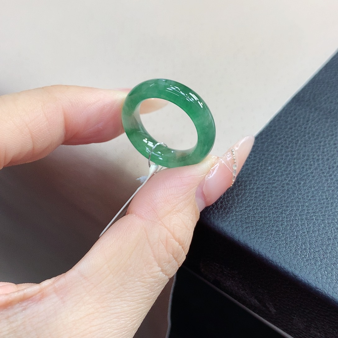 未镶嵌戒指翡翠13号