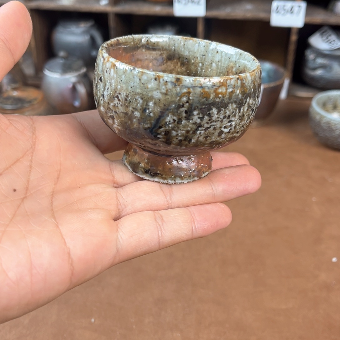 壶柴烧茶器主人杯