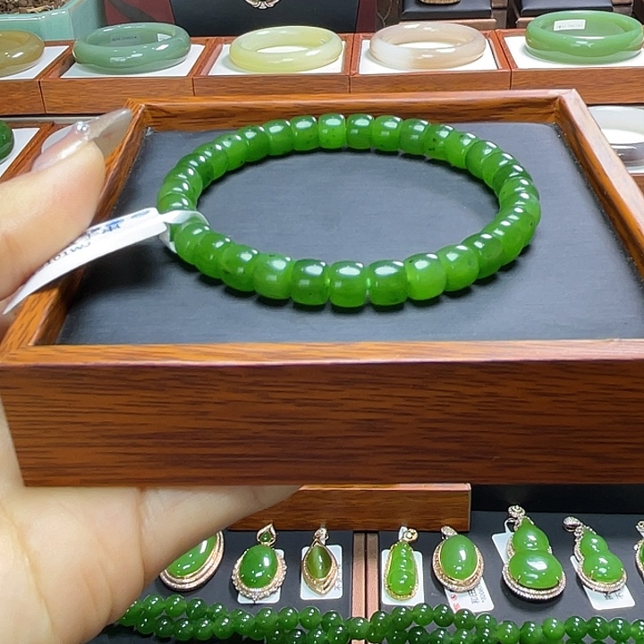 和田玉手串未镶嵌