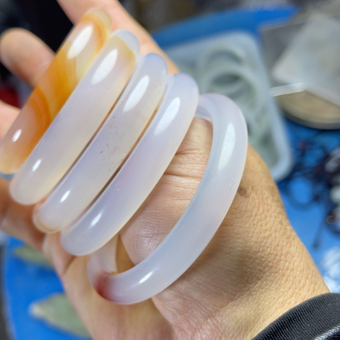 硅化玉未镶嵌手饰