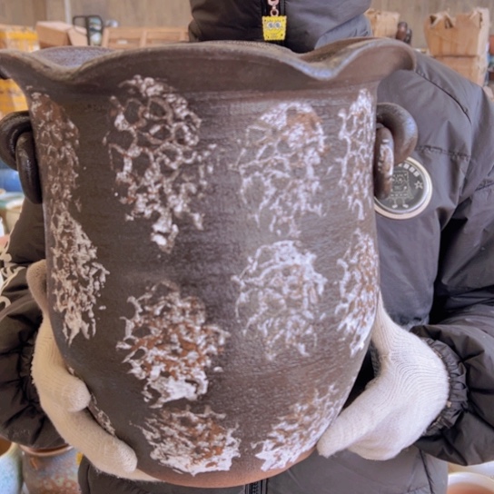 紫砂花盆高29口28————-