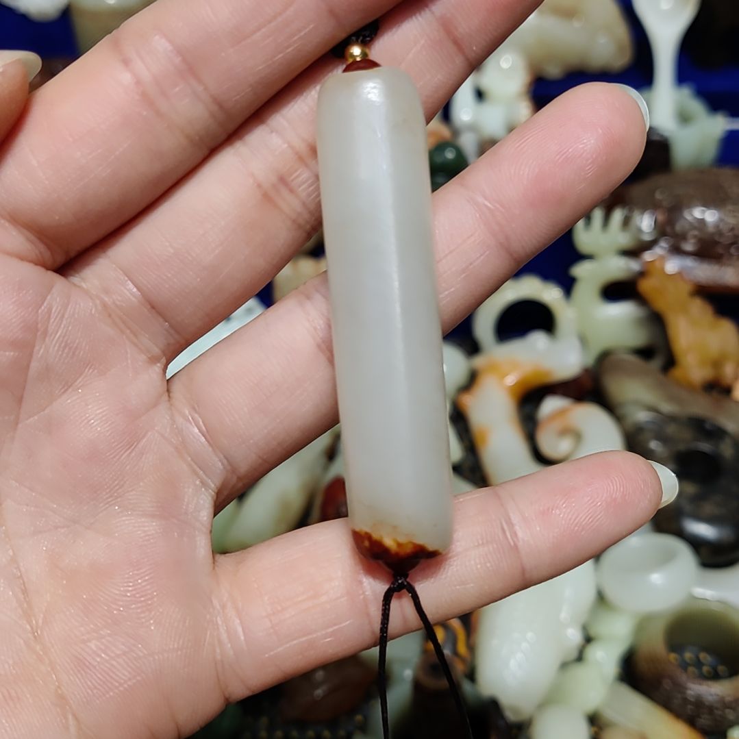 和田玉车挂未镶嵌1***森