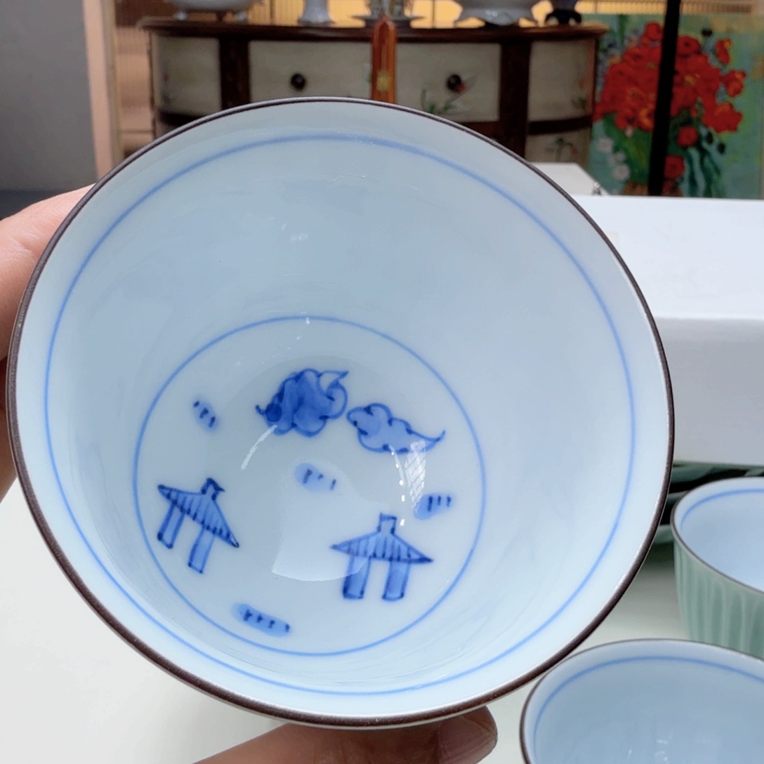 瓷片暖阳大叔瓷器
