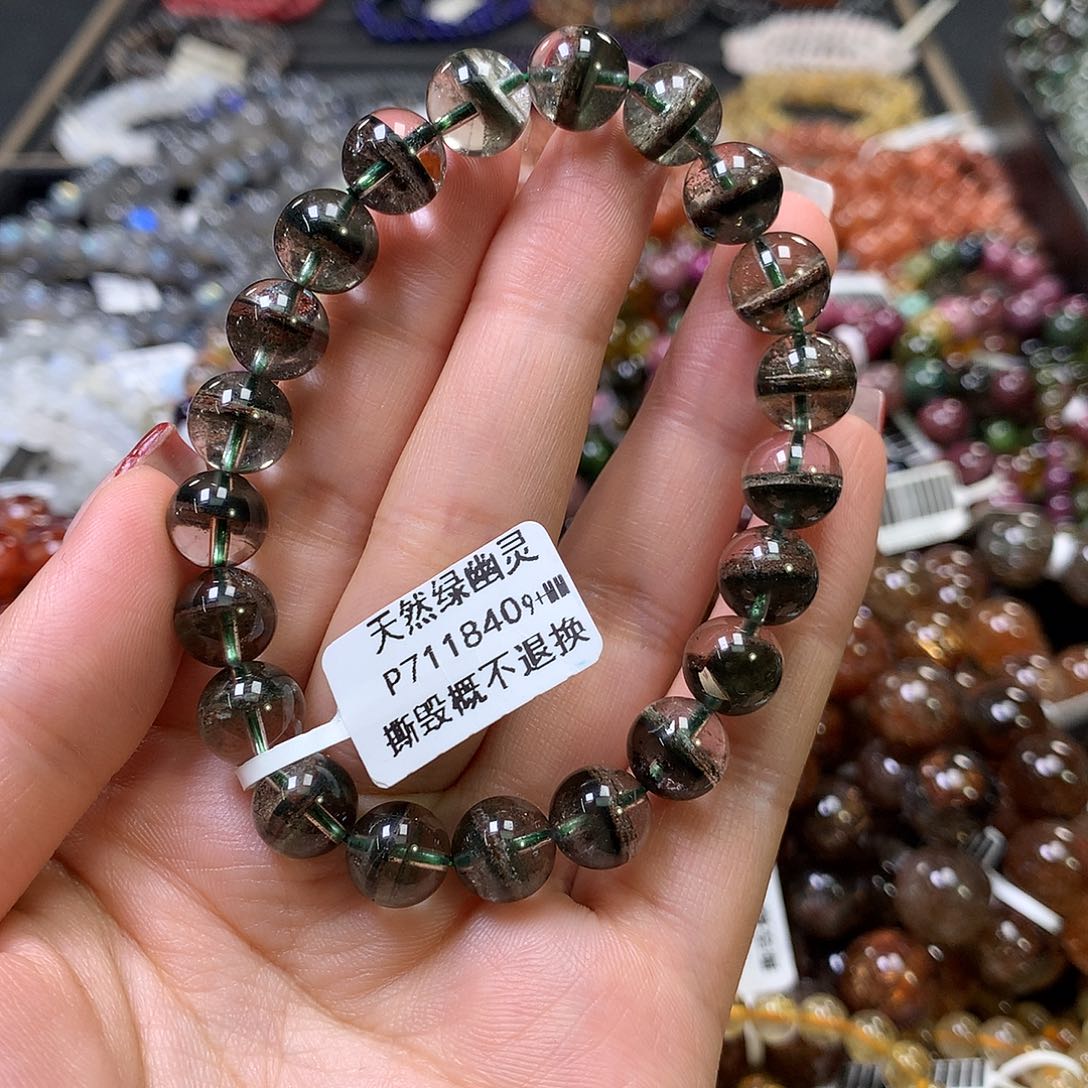 水晶手链未镶嵌，