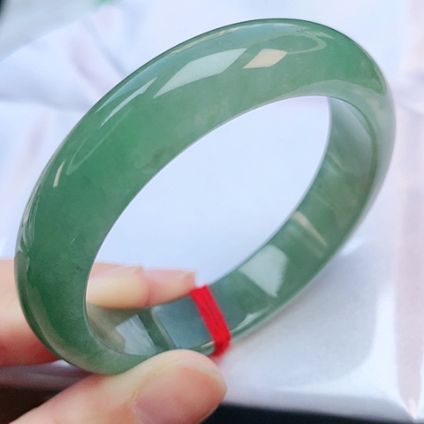 未镶嵌手镯翡翠51圈口010024