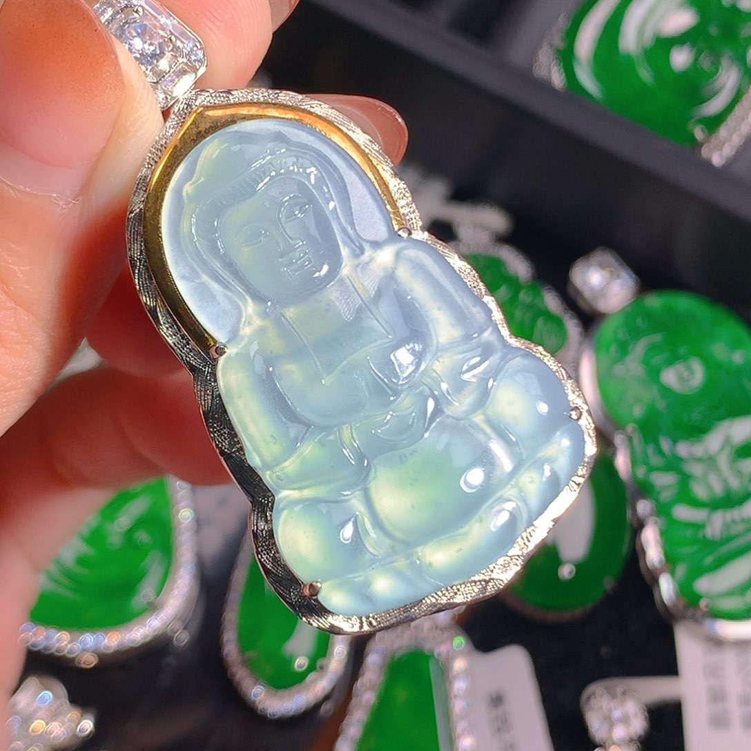 翡翠吊坠(不含链)未镶嵌