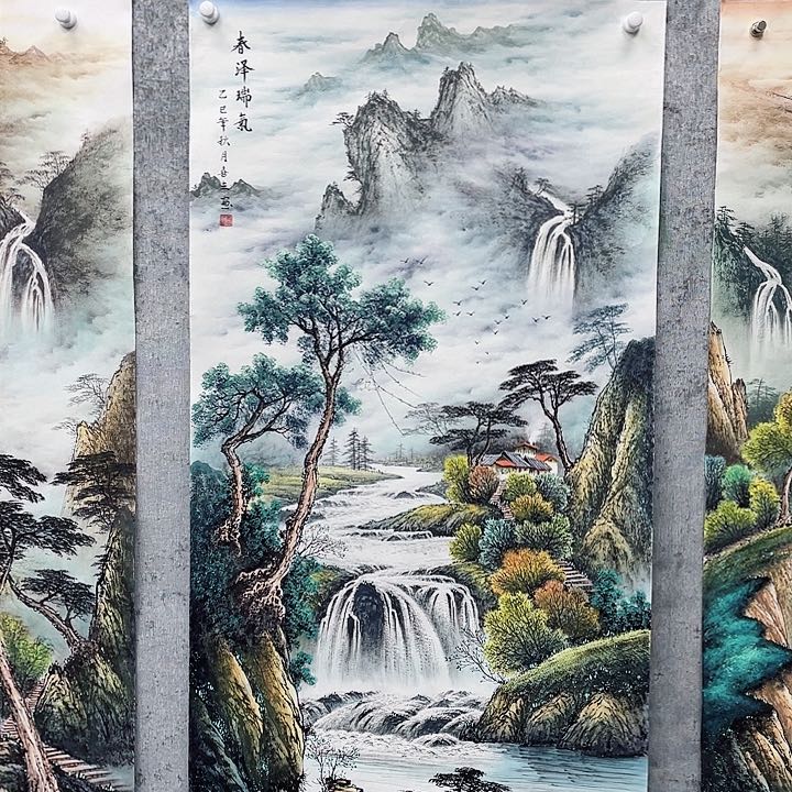 国画，*哥绘画作品黄喜三画芯