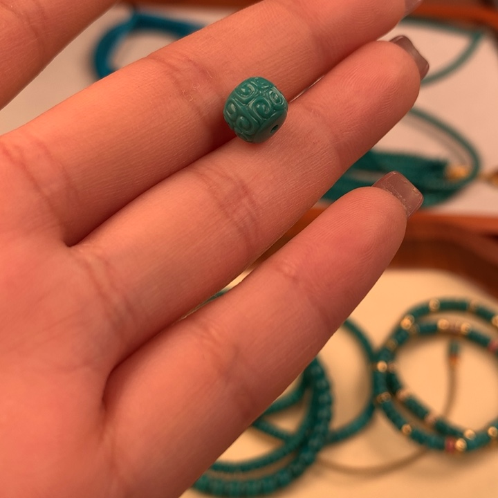 绿松石配饰未镶嵌B5