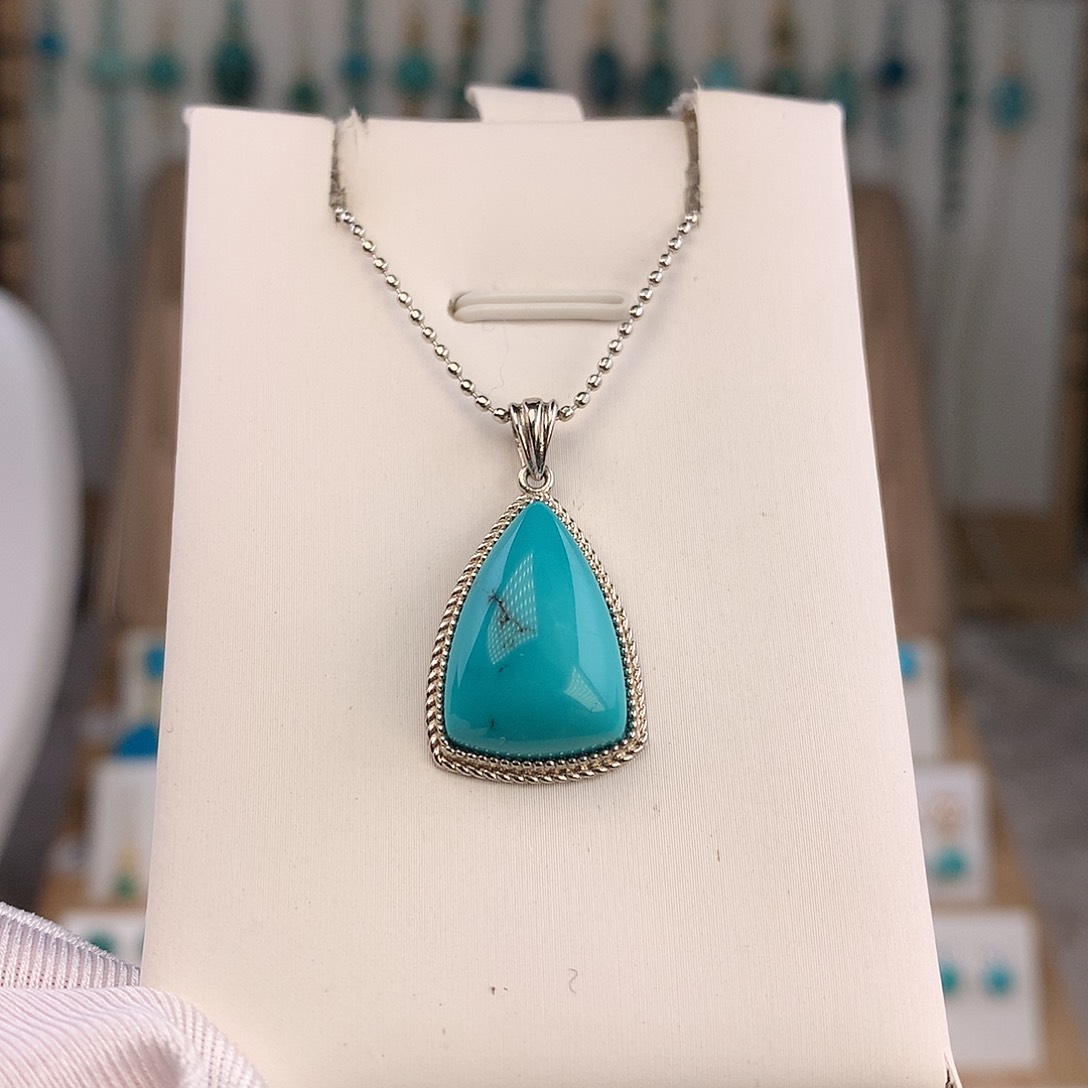 绿松石未镶嵌吊坠(不含链)