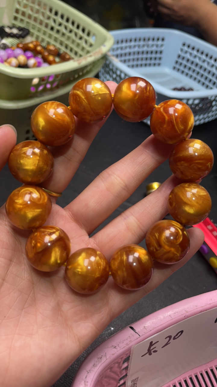 B703 20 流金蜜手串2