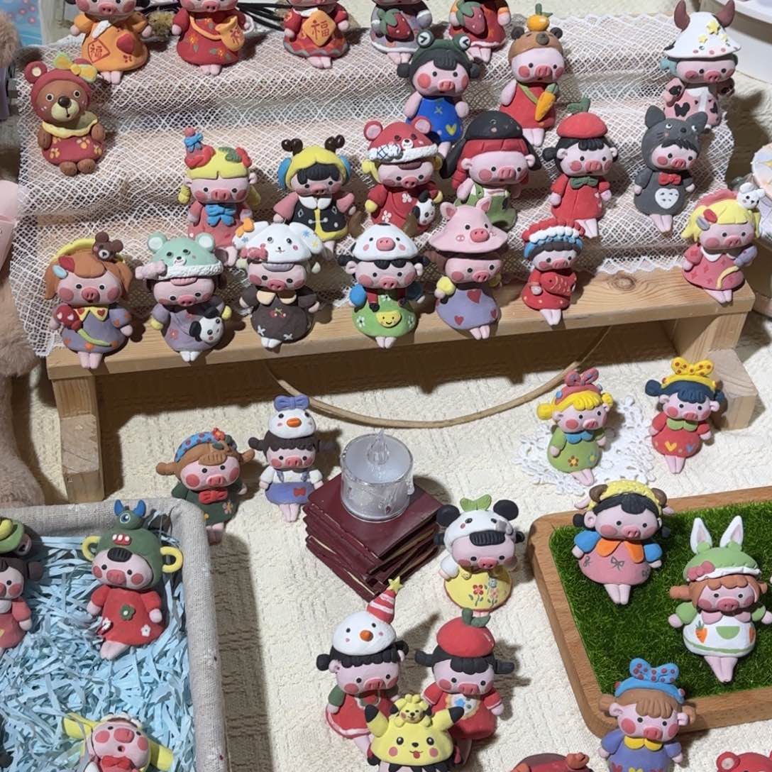 瓷片可爱的犹犹豫豫鸭鸭鸭