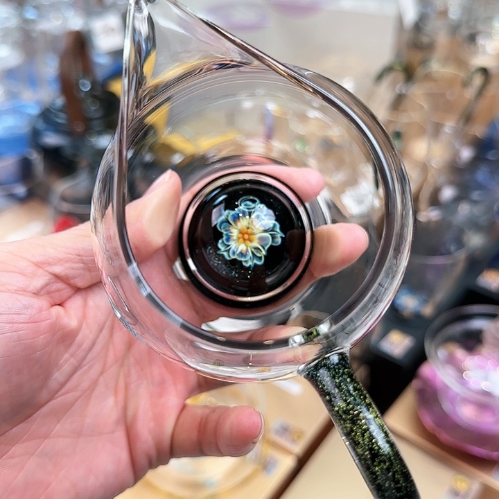 禾器雅青黑金怡然公道杯