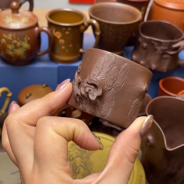 紫砂茶杯紫砂主人杯