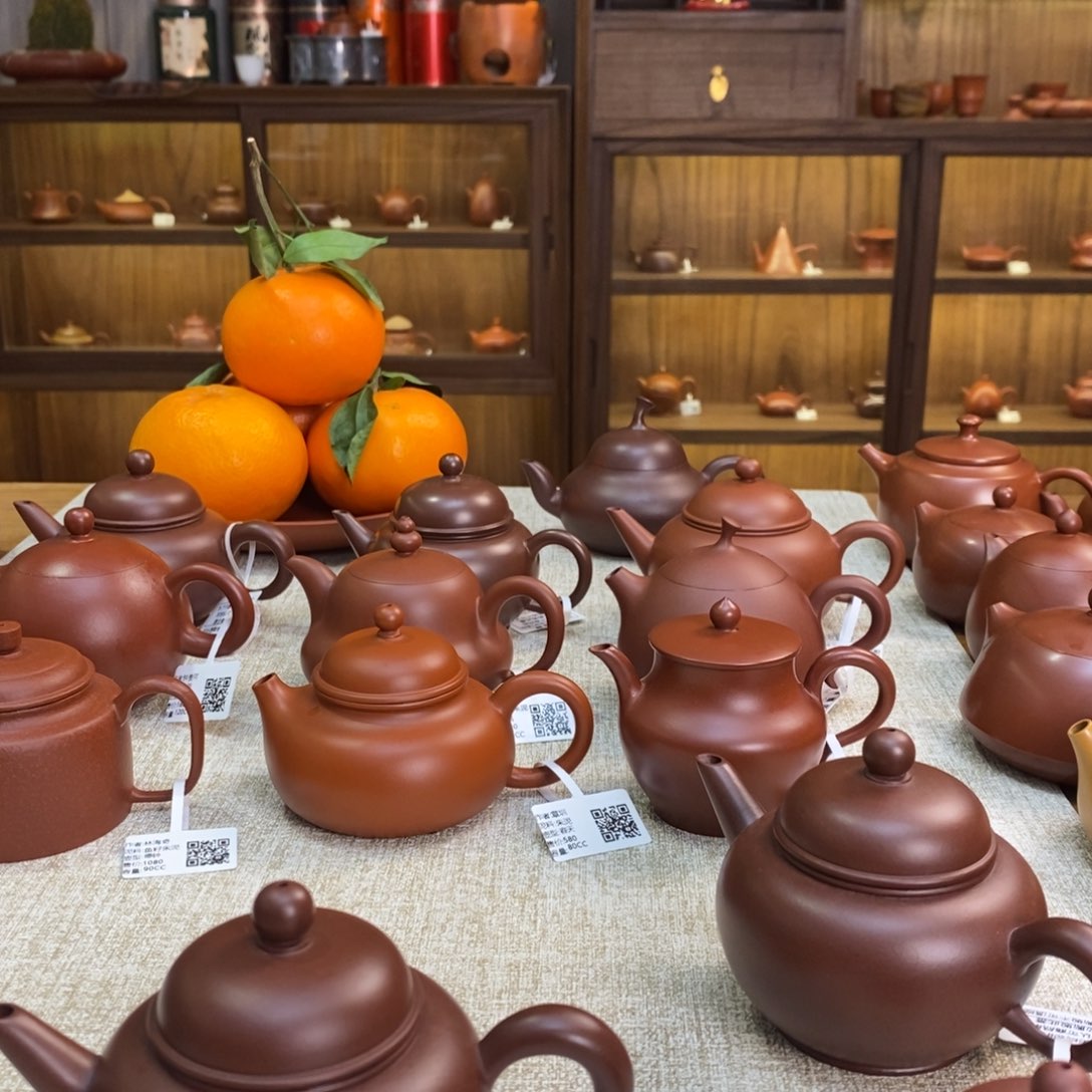 紫砂茶壶茶**想潮州手拉壶